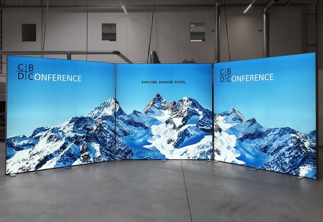 Mobile exhibition stand - ALU STAR - Lighthouse Communications Mobile exhibition stand - ALU STAR - Lighthouse Communications