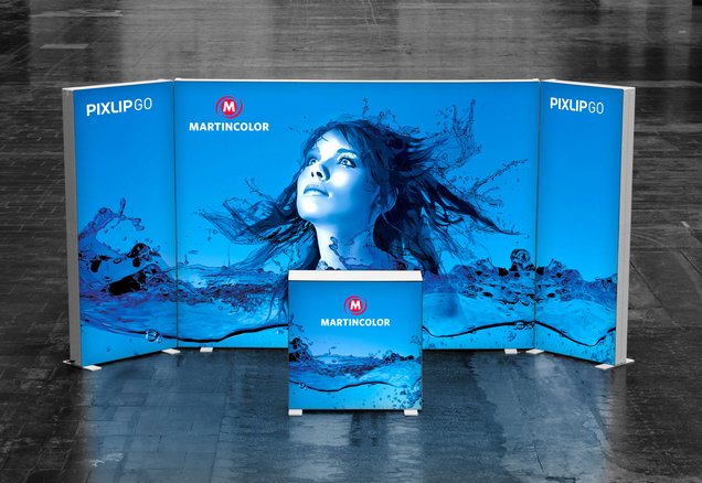 Stand de exposición móvil - PIXLIP GO Stand de exposición móvil - PIXLIP GO