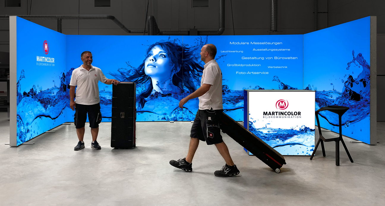 Stands de exposición móviles de los expertos Stands de exposición móviles de los expertos