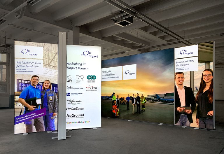 Mobiler Messestand - PIXLIP GO - Fraport AG