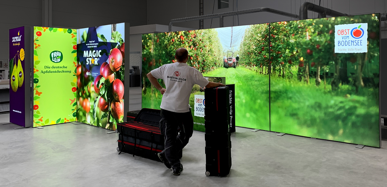 Stands de exposición móviles - Nuestros proyectos de clientes Stands de exposición móviles - Nuestros proyectos de clientes