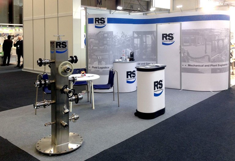Mobiler Messestand - ISOframe Wave - Roman Seliger Amaturenfabrik GmbH
